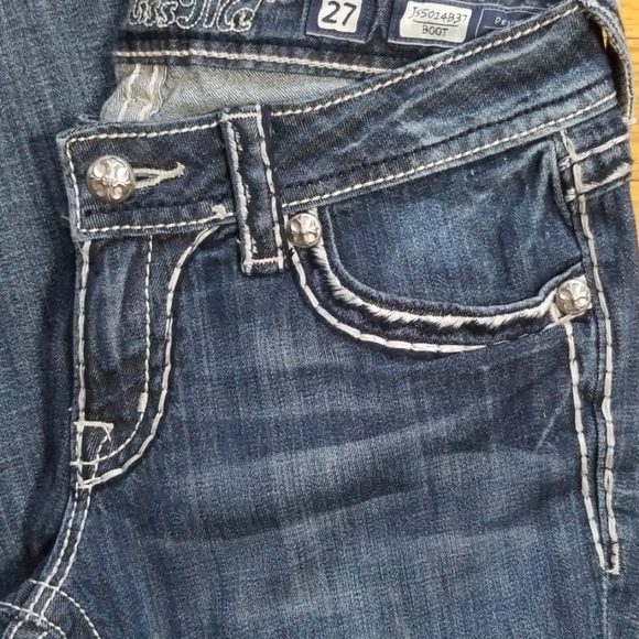 NWOT Sz 27 Miss Me Bootcut - Picture 7 of 7